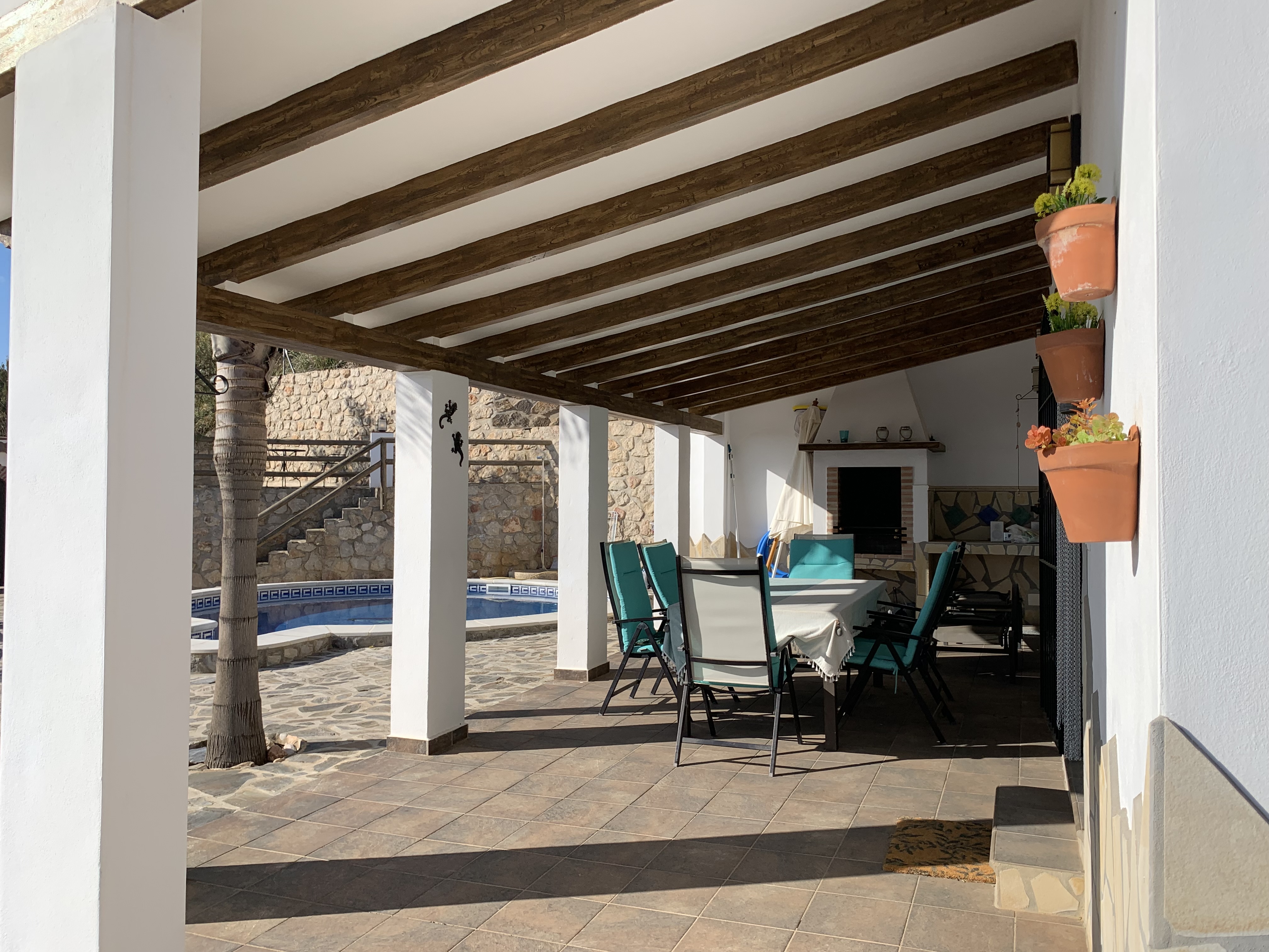 Terrace with barbecue